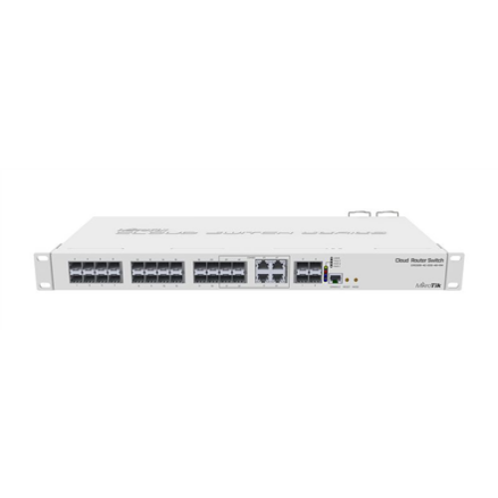 MikroTik , Cloud Router Switch CRS328-4C-20S-4S+RM , Managed L3 , Rackmountable , Gigabit Ethernet (copper) ports quantity 4 , SFP ports quantity 20 , SFP+ ports quantity 4 , 12 month(s)