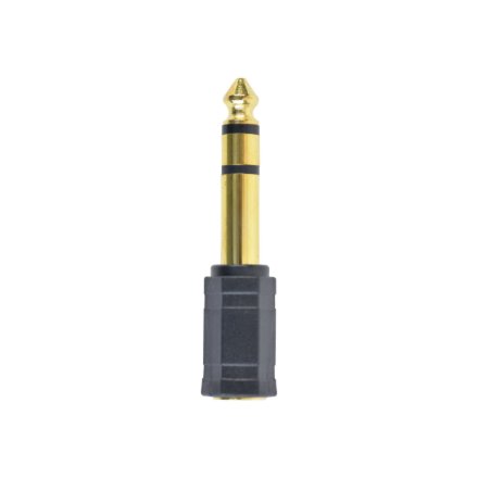 Cablexpert , 6.35 mm to 3.5 mm stereo audio adapter plug , A-6.35M-3.5F , 6.35 mm (M) , 3.5 mm (F)