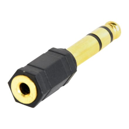 Cablexpert , 6.35 mm to 3.5 mm stereo audio adapter plug , A-6.35M-3.5F , 6.35 mm (M) , 3.5 mm (F)