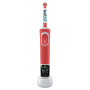 Oral-B Star wars Electric Toothbrush D100 Rechargeable, For kids, Number of teeth brushing modes 2, Red/White
