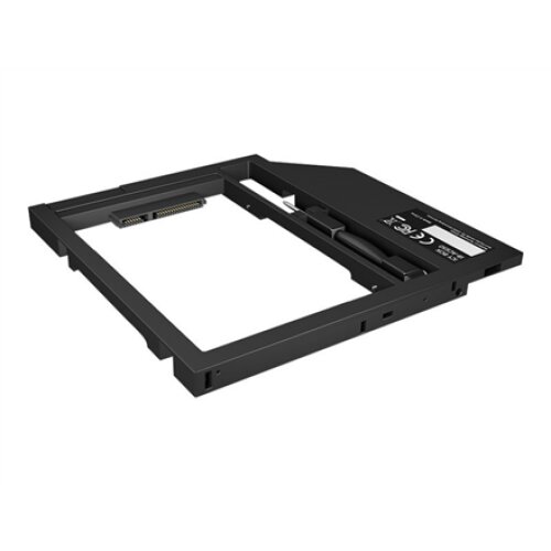 Raidsonic , Adapter for a 2.5 HDD/SSD in notebook DVD bay , ICY BOX IB-AC649 , 1x mini SATA III