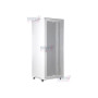 SOMI Networks , 42U, 19″ Freestanding Cabinet , 42U-80/100NACP , Max Load 800kg; Removable and Lockable Side Panels; Perforated Metal Doors; Unassembled , Depth: 100 cm , Gray