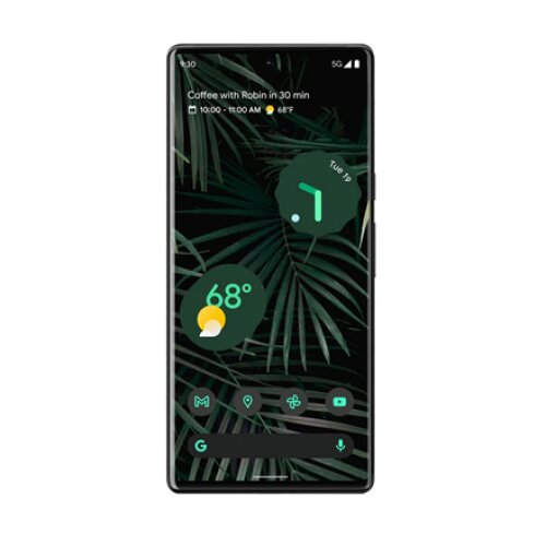 google , Pixel 6 Pro , Stormy Black , 6.71 , LTPO AMOLED , 1440 x 3120 , Google Tensor , Internal RAM 12 GB , 128 GB , Nano-SIM , 3G , 4G , 5G , Main camera resolution 50 + 48 + 12 MP , Secondary camera resolution 11.1 MP , Android , 12 , 5003 mAh