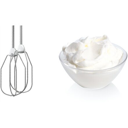 Bosch , Hand Mixer , MFQ3030 , Hand Mixer , 350 W , Number of speeds 4 , Stainless steel/Plastic , Turbo mode , White
