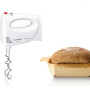 Bosch , Hand Mixer , MFQ3030 , Hand Mixer , 350 W , Number of speeds 4 , Stainless steel/Plastic , Turbo mode , White