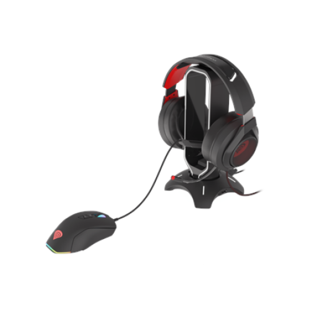 Genesis Mouse Bungee Vanad 500 RGB LED light, Gaming, Black