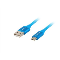 Lanberg , USB Micro to USB-A 2.0 Cable Blue Premium QC 3.0, 1 m , CA-USBM-20CU-0010-BL , USB Micro to USB Type-A Lanberg , USB Micro to USB-A 2.0 Cable Blue Premium QC 3.0, 1 m , CA-USBM-20CU-0010-BL , USB Micro to USB Type-A
