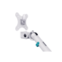 Digitus Desk Mount , Tilt, rotation, pivot , Dual design monitor mount, 2x 35, 2x 10 kg , 35 , Maximum weight (capacity) 20 kg , White