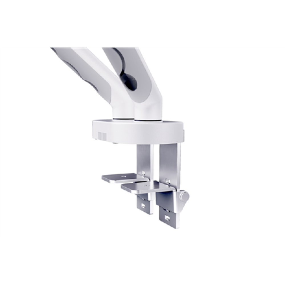 Digitus Desk Mount , Tilt, rotation, pivot , Dual design monitor mount, 2x 35, 2x 10 kg , 35 , Maximum weight (capacity) 20 kg , White