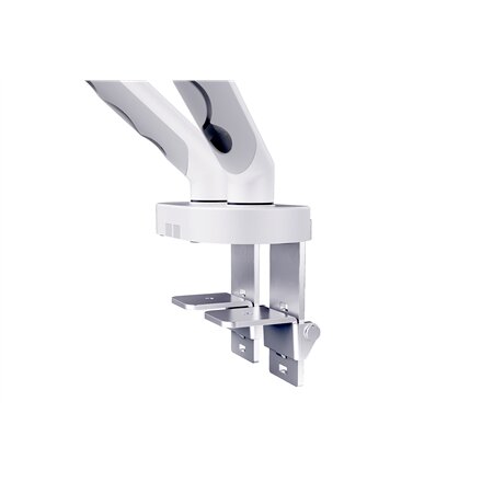 Digitus Desk Mount , Tilt, rotation, pivot , Dual design monitor mount, 2x 35, 2x 10 kg , 35 , Maximum weight (capacity) 20 kg , White