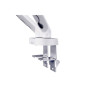 Digitus Desk Mount , Tilt, rotation, pivot , Dual design monitor mount, 2x 35, 2x 10 kg , 35 , Maximum weight (capacity) 20 kg , White