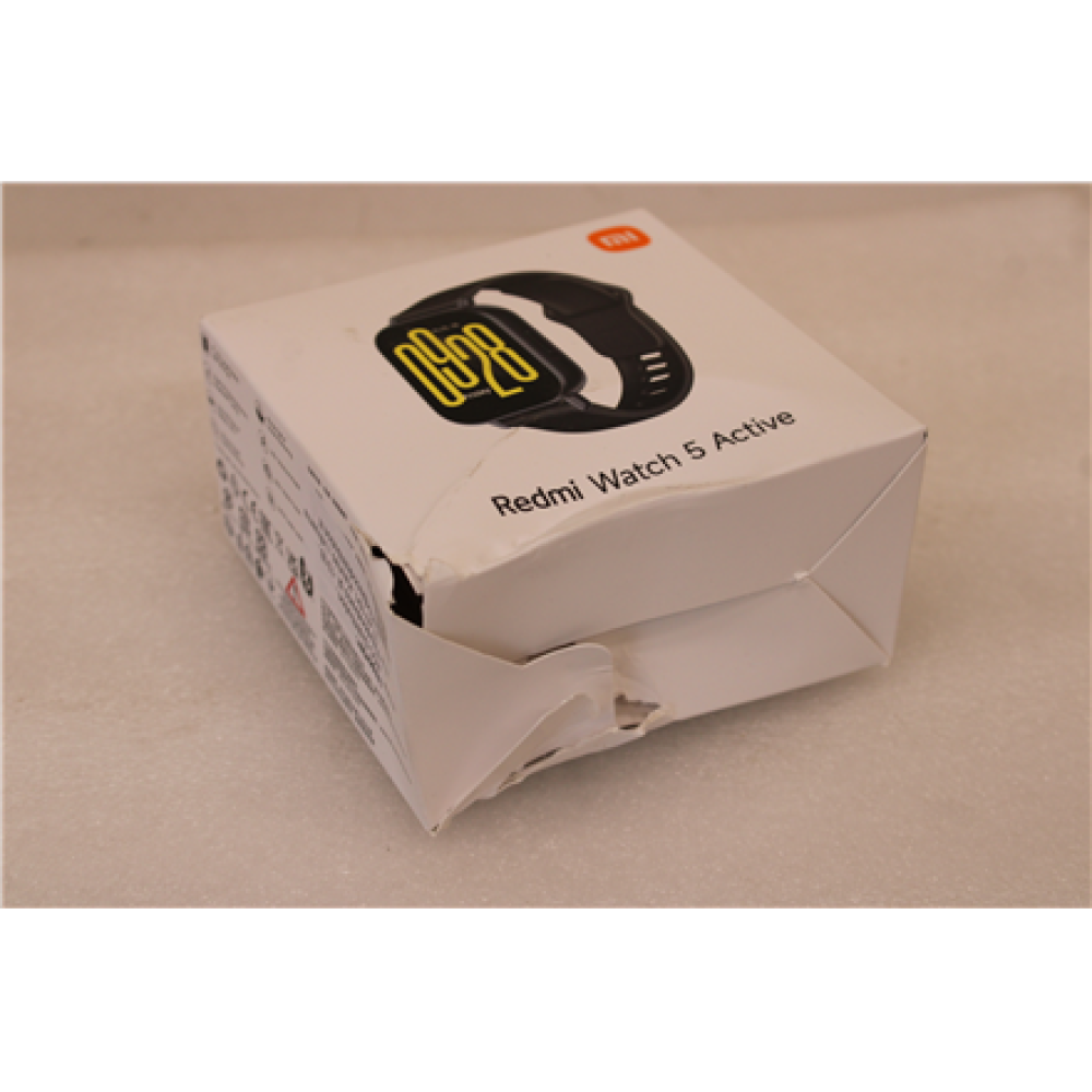 SALE OUT. Redmi Watch 5 Active , Smart watch , LCD , 2.0” , Waterproof , DAMAGED PACKAGING , Midnight Black