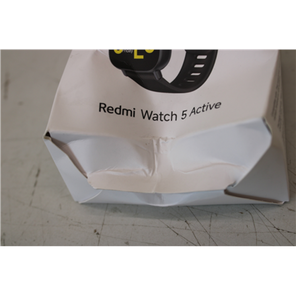 Redmi Watch 5 Active , Smart watch , LCD , 2.0” , Waterproof , DAMAGED PACKAGING , Midnight Black