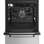 BEKO Cooker , FSM52321DXDT , Hob type Gas , Oven type Electric , Stainless Steel , Width 50 cm , Grilling , Depth 60 cm , 60 L