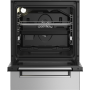 BEKO Cooker , FSM52321DXDT , Hob type Gas , Oven type Electric , Stainless Steel , Width 50 cm , Grilling , Depth 60 cm , 60 L