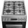 BEKO Cooker , FSM52321DXDT , Hob type Gas , Oven type Electric , Stainless Steel , Width 50 cm , Grilling , Depth 60 cm , 60 L