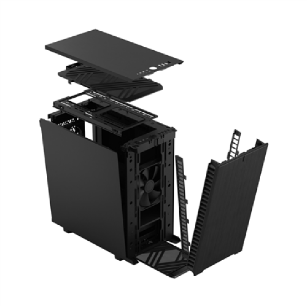Fractal Design , Define 7 Mini , Black Solid , mATX, Mini-DTX, Mini ITX , Power supply included No , ATX