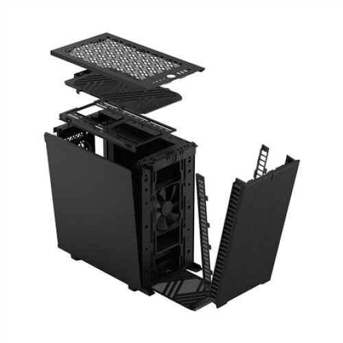 Fractal Design , Define 7 Mini , mATX, Mini-DTX, Mini ITX , ATX , Black Solid