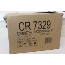 SALE OUT. Camry CR 7329 Tripod Loft fan 40cm / 16”, Black , Camry , Fan , CR 7329 , Tripod Loft fan , DAMAGED PACKAGING , Black , Diameter 40 cm , Number of speeds 3 , Oscillation , 100 W