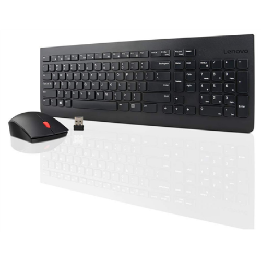 Lenovo , Wireless Combo Keyboard & Mouse , 510 , Black , Keyboard and Mouse Combo , 2.4 GHz Wireless via Nano USB , Batteries included , English , Black