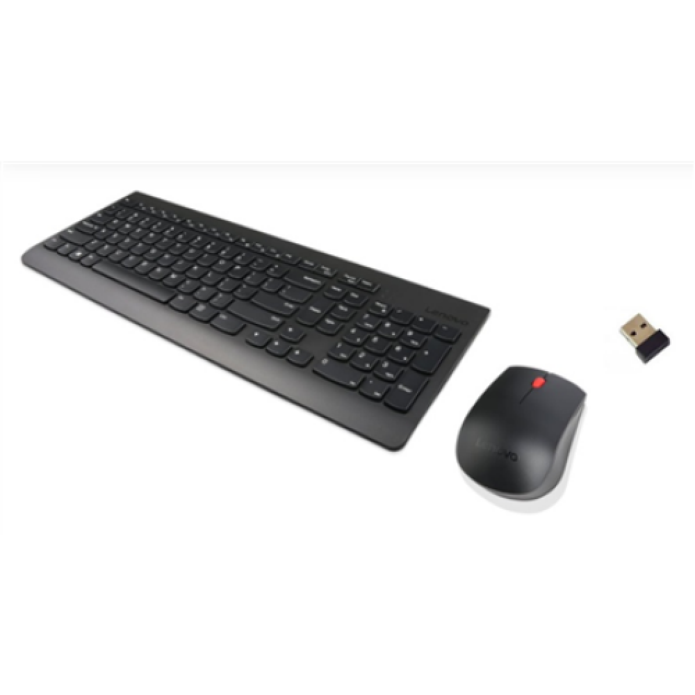 Lenovo , Wireless Combo Keyboard & Mouse , 510 , Black , Keyboard and Mouse Combo , 2.4 GHz Wireless via Nano USB , Batteries included , English , Black