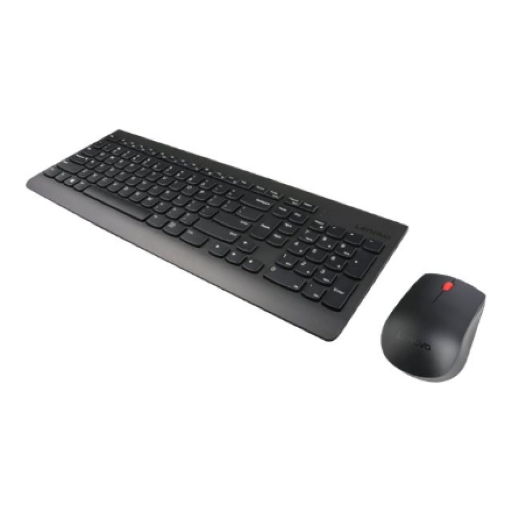 Lenovo , Wireless Combo Keyboard & Mouse , 510 , Black , Keyboard and Mouse Combo , 2.4 GHz Wireless via Nano USB , Batteries included , English , Black