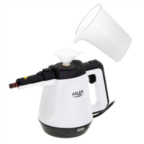 Adler , Steam cleaner , AD 7038 , Power 1200 W , Steam pressure 3.5 bar , Water tank capacity 0.45 L , White/Black