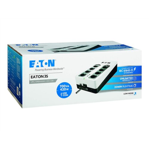 Eaton , UPS , 3S 700 DIN , 700 VA , 420 W