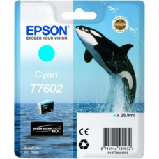 Epson T7602 , Ink Cartridge , Cyan