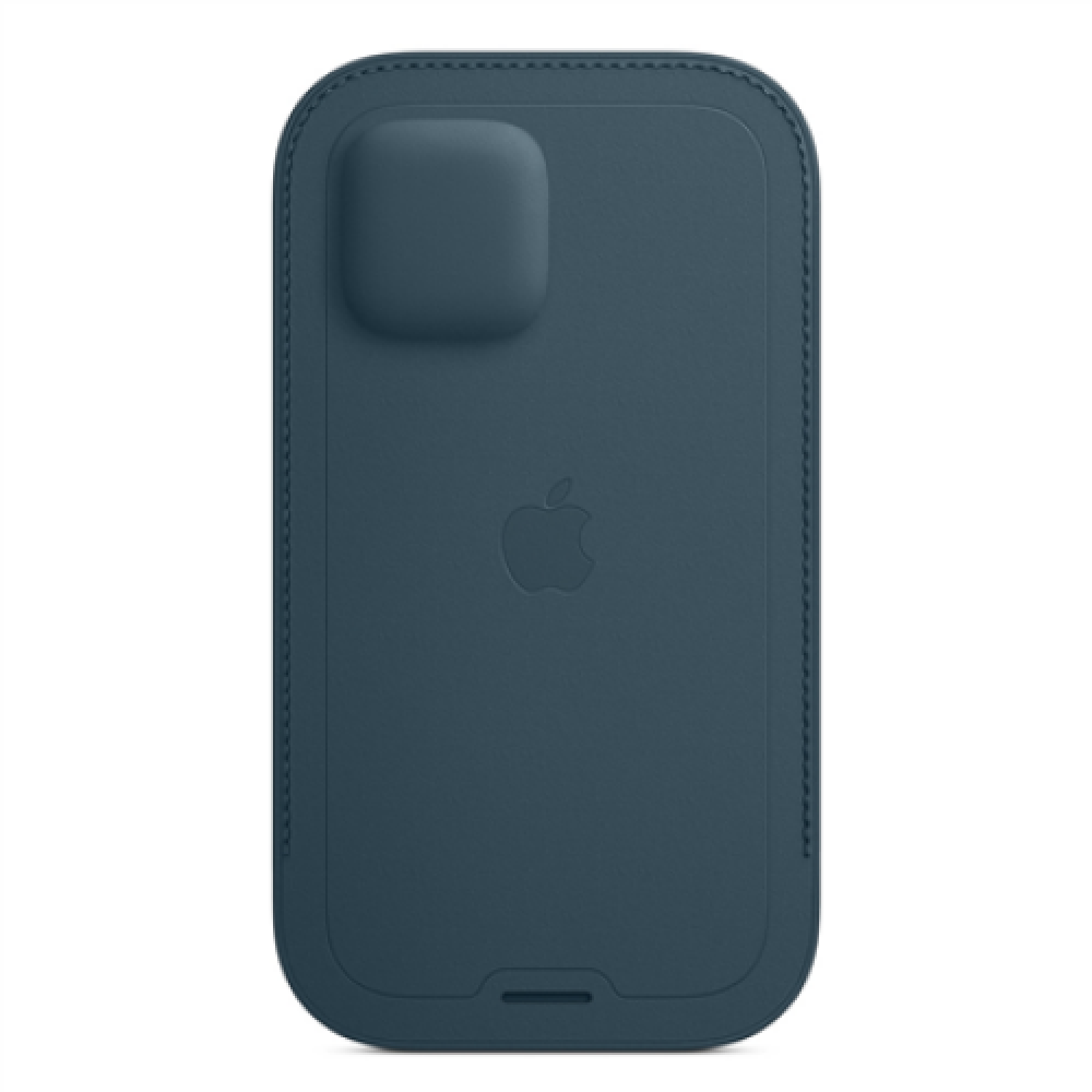 Apple 12, 12 Pro Leather Sleeve with MagSafe Baltic Blue
