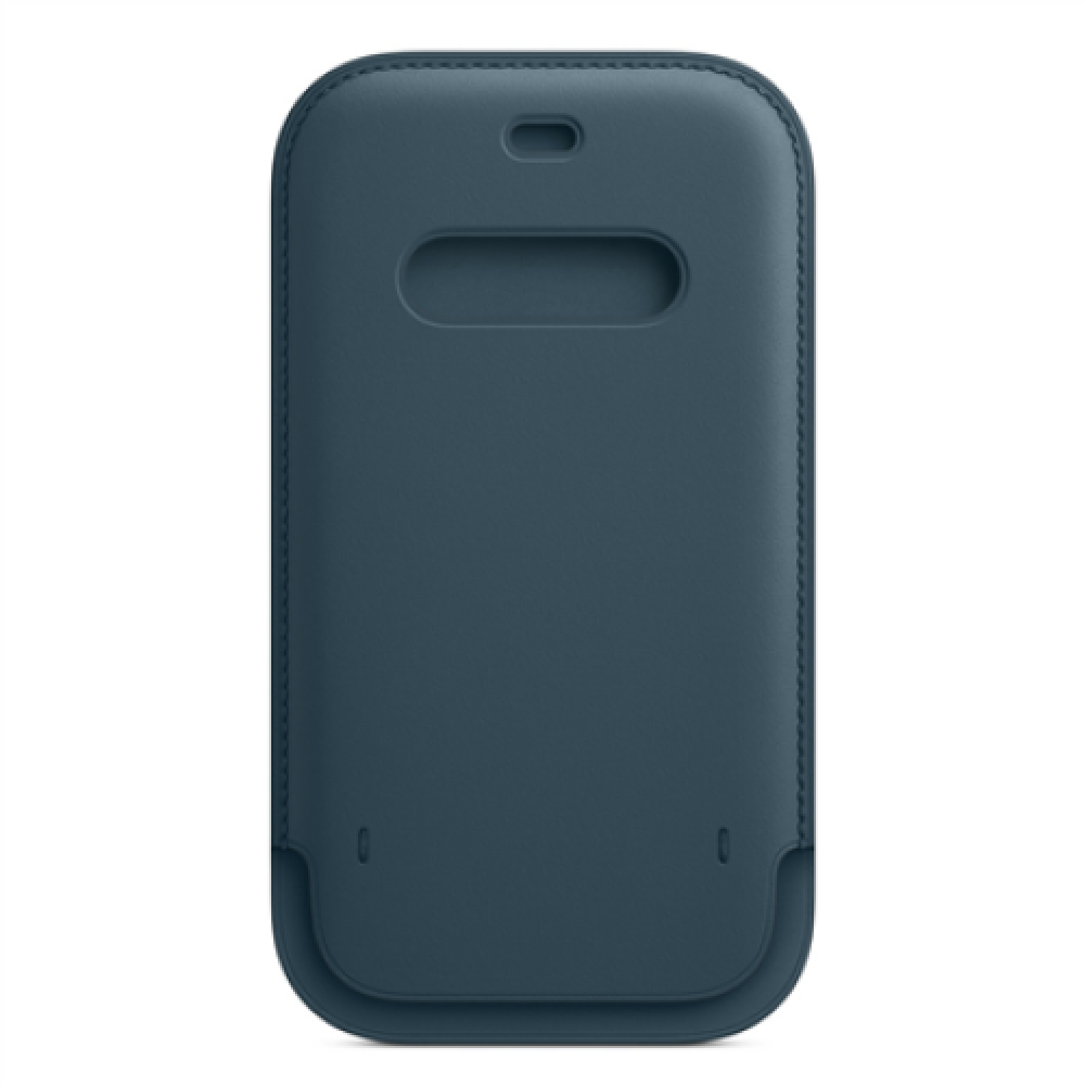 Apple 12, 12 Pro Leather Sleeve with MagSafe Baltic Blue