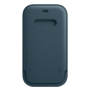 Apple 12, 12 Pro Leather Sleeve with MagSafe Baltic Blue