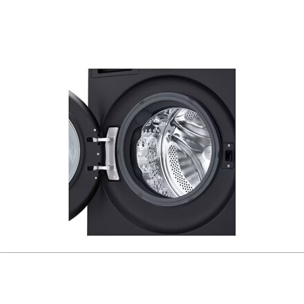LG , Washing Machine , F2X70S9TSB , Energy efficiency class A , Front loading , Washing capacity 9 kg , 1200 RPM , Depth 47.5 cm , Width 60 cm , Display , LED , Steam function , Matte Black