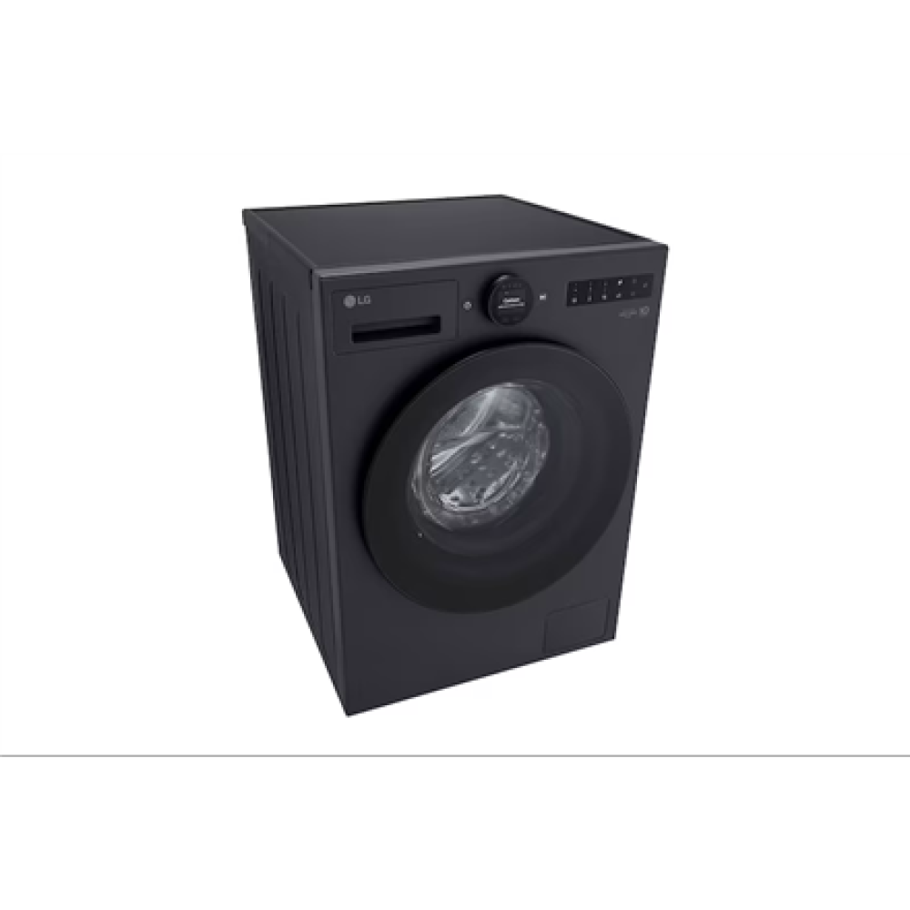 LG , Washing Machine , F2X70S9TSB , Energy efficiency class A , Front loading , Washing capacity 9 kg , 1200 RPM , Depth 47.5 cm , Width 60 cm , Display , LED , Steam function , Matte Black