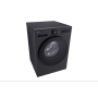 LG , Washing Machine , F2X70S9TSB , Energy efficiency class A , Front loading , Washing capacity 9 kg , 1200 RPM , Depth 47.5 cm , Width 60 cm , Display , LED , Steam function , Matte Black