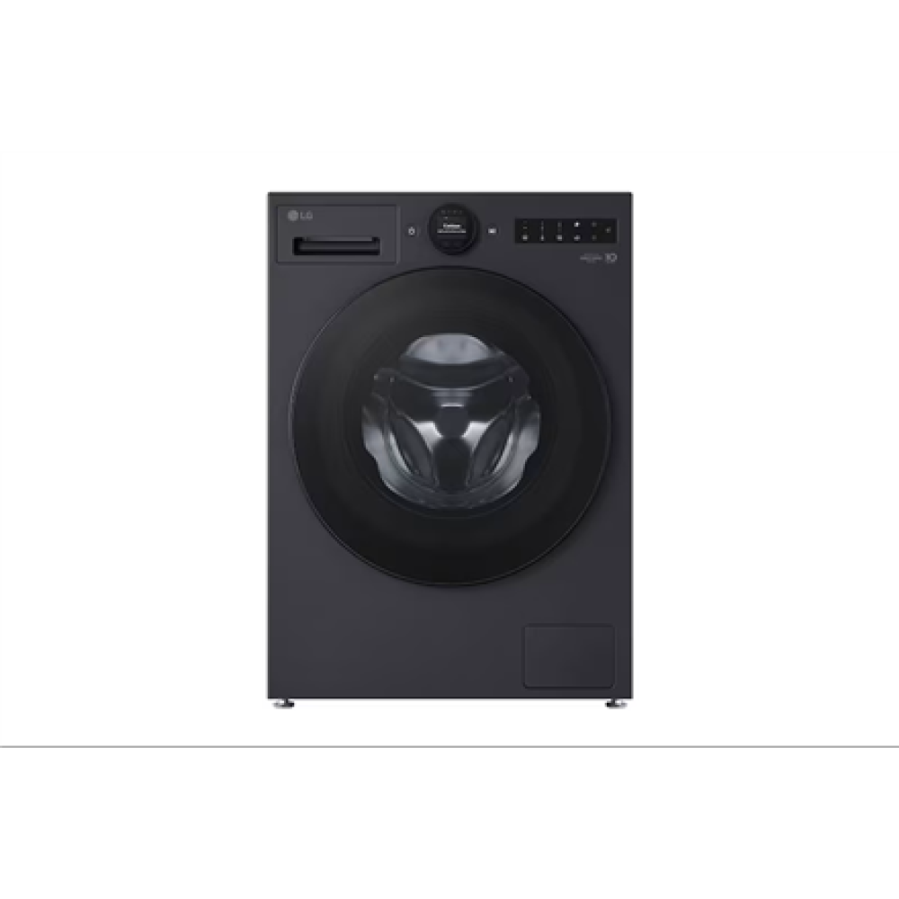 LG , Washing Machine , F2X70S9TSB , Energy efficiency class A , Front loading , Washing capacity 9 kg , 1200 RPM , Depth 47.5 cm , Width 60 cm , Display , LED , Steam function , Matte Black