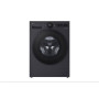 LG , Washing Machine , F2X70S9TSB , Energy efficiency class A , Front loading , Washing capacity 9 kg , 1200 RPM , Depth 47.5 cm , Width 60 cm , Display , LED , Steam function , Matte Black