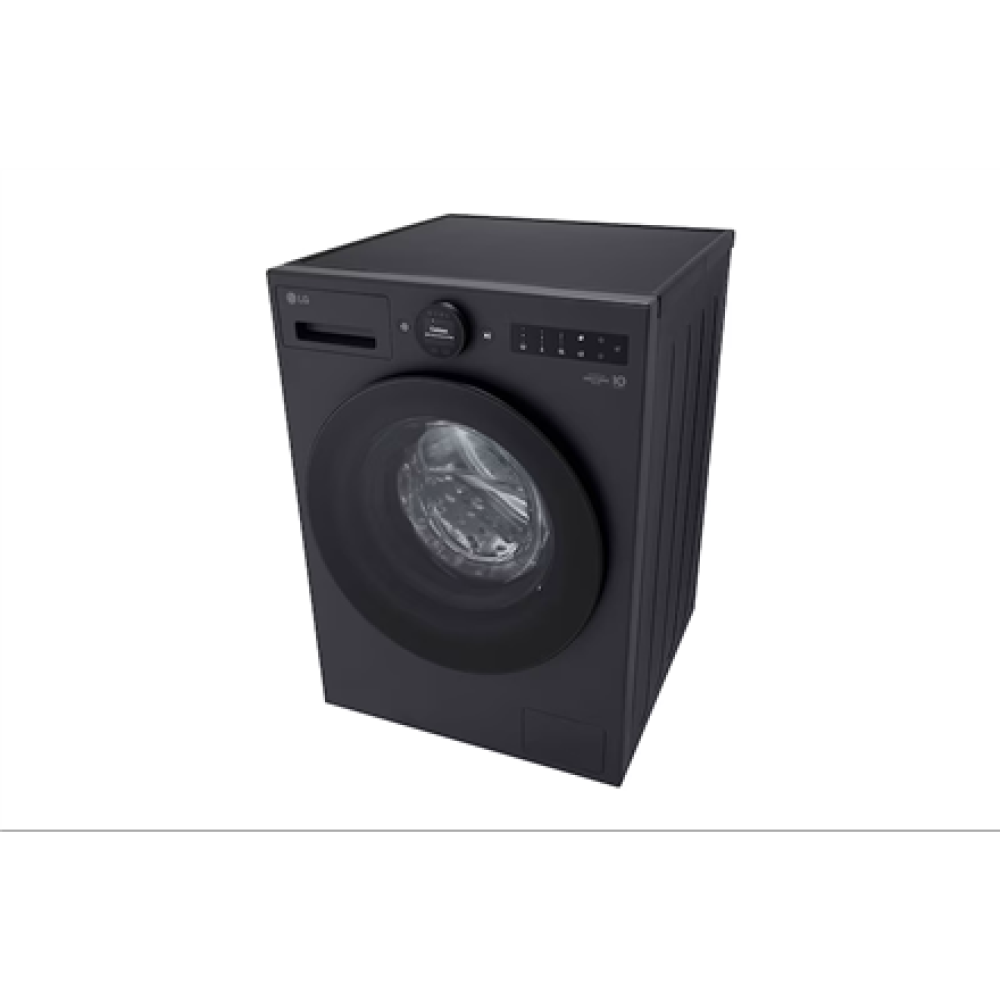 LG , Washing Machine , F2X70S9TSB , Energy efficiency class A , Front loading , Washing capacity 9 kg , 1200 RPM , Depth 47.5 cm , Width 60 cm , Display , LED , Steam function , Matte Black