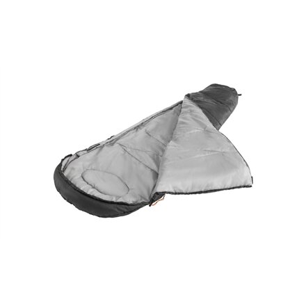Easy Camp Starling Mummy Black 8°C , Sleeping Bag , 210 x 75 x 50 cm , Temperature -5 to 12 °C , Two-way open-end, autolock