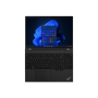 Lenovo ThinkPad P16s (Gen 1) Black 16 IPS FHD+ 1920 x 1200 Anti-glare Intel Core i7 i7-1260P 16 GB Soldered DDR4-3200 SSD 512 GB NVIDIA Quadro T550 GDDR6 4 GB Windows 11 Pro 802.11ax Bluetooth version 5.2 LTE Upgradable Keyboard language Nordic Keyboard b