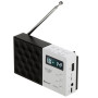 Adler , Digital Radio - PLL AM/FM , AD 1908 , Alarm function , White/Black