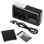 Adler , Digital Radio - PLL AM/FM , AD 1908 , Alarm function , White/Black