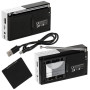 Adler , Digital Radio - PLL AM/FM , AD 1908 , Alarm function , White/Black