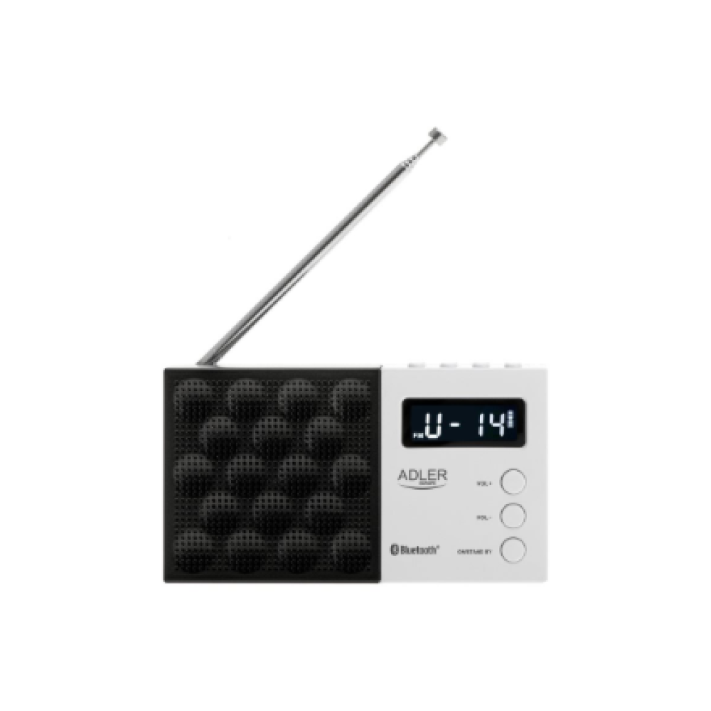 AD 1908 Adler , Digital Radio - PLL AM/FM , AD 1908 , Alarm function , White/Black