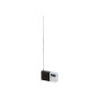 Adler , Digital Radio - PLL AM/FM , AD 1908 , Alarm function , White/Black