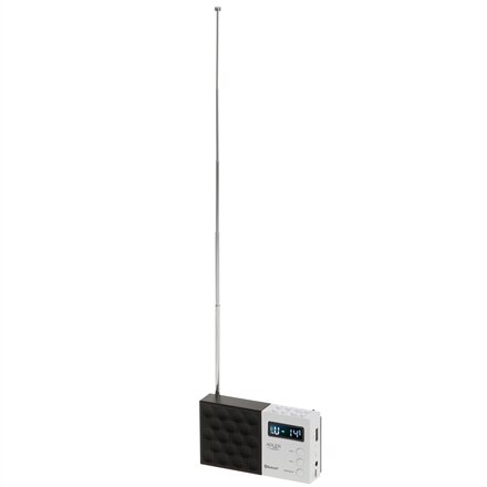 Adler , Digital Radio - PLL AM/FM , AD 1908 , Alarm function , White/Black