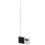 Adler , Digital Radio - PLL AM/FM , AD 1908 , Alarm function , White/Black