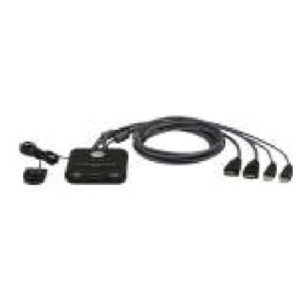 Aten , 2-Port USB FHD HDMI Cable KVM Switch , CS22HF