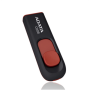 ADATA , C008 , 8 GB , USB 2.0 , Black/Red