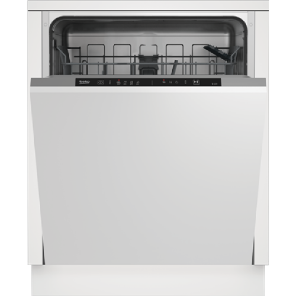 BEKO Dishwasher DIN34320 Built-in, Width 59.8 cm, Number of place settings 13, Number of programs 4, Energy efficiency class E, Display